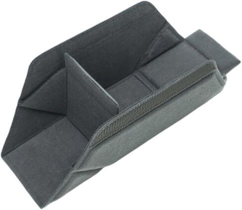 Camera Bag Insert, Soft Lined Foldable Protective Cube with 3 Adjustable Compartments, Flexible Partition Design for Mirrorless Lens Photography Gear Storage in Kuwait