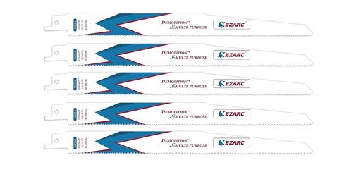 EZARC Reciprocating Saw Blades, 9-Inch 10/14TPI, Multi-Purpose, 5-Pack in Kuwait