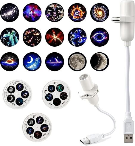 Plug and Play Hd Star Projector,Ocean Projector,Hd Star Projector,360° Adjustable Hd Galaxy and Ocean Projector for Bedroom Ceiling,Home Decor Sleep Mood Lighting in Kuwait