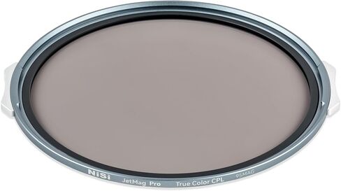 NiSi JetMag Pro 95MAG True Color CPL, Magnetic Circular Polarizing Filter | 95MAG Adapter Ring Required, Remove Reflections, No Color Shift, Nano Coated Optical Glass, Ultra Slim in Kuwait