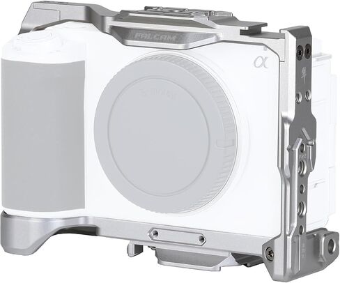 FALCAM ZV-E1 Full Camera Cage for Sony ZV-E1,Silver,Compaitable with F22,F38 and F50 Quick Release System-C00B3501W in Kuwait