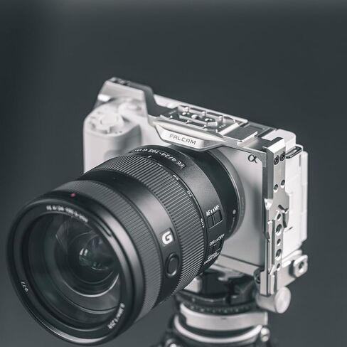 FALCAM ZV-E1 Full Camera Cage for Sony ZV-E1,Silver,Compaitable with F22,F38 and F50 Quick Release System-C00B3501W in Kuwait