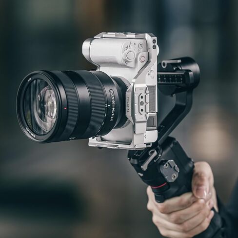 FALCAM ZV-E1 Full Camera Cage for Sony ZV-E1,Silver,Compaitable with F22,F38 and F50 Quick Release System-C00B3501W in Kuwait