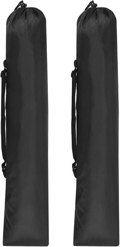 PATIKIL 38x8 Inch Camp Chair Replacement Bag, 2 Pack Nylon Folding Camping Chair Carry Bag Tripod Case Bag with Handle for Outdoor Camping, Black in Kuwait