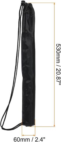 21"x2.4" Long Monopod Carrying Case Bag, Nylon Carry Bag with Shoulder Strap Portable Folding for Camera Monopod, Black in Kuwait