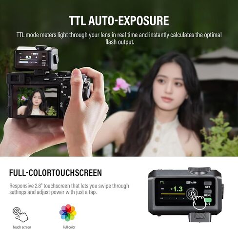Godox iT30 Pro N Mini TTL Flash Compatible for Nikon Cameras Godox iT30Pro N- Wireless Master & Receiver 2.4G Wireless Touchscreen, GN15, 1/8000s HSS Speedlite, Built-in Diffuser and Lithium Battery in Saudi Arabia