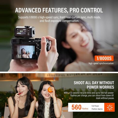 Godox iT30 Pro N Mini TTL Flash Compatible for Nikon Cameras Godox iT30Pro N- Wireless Master & Receiver 2.4G Wireless Touchscreen, GN15, 1/8000s HSS Speedlite, Built-in Diffuser and Lithium Battery in Saudi Arabia
