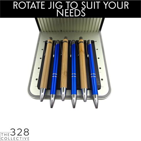 Pen Engraving Jig for xTool F1, F1 Lite & F2 – Holds 6 Pens in Kuwait