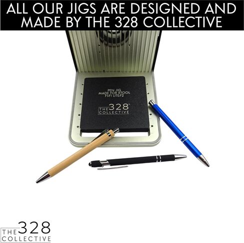 Pen Engraving Jig for xTool F1, F1 Lite & F2 – Holds 6 Pens in Kuwait
