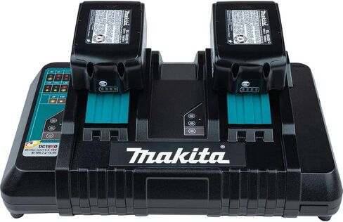 Makita DC18RD 18V Lithium-Ion Dual Port Rapid Optimum Charger, 2-Port in Saudi Arabia