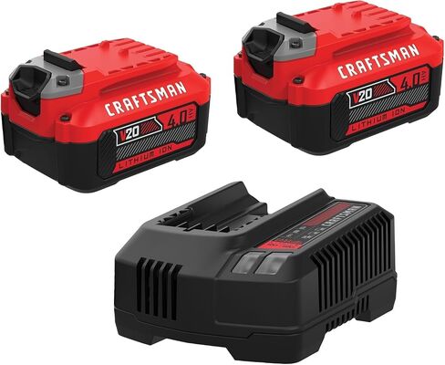 CRAFTSMAN V20 4Ah Lithium Ion Power Tool Battery 2-Pack (CMCB204-2) in Kuwait
