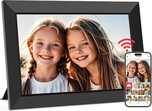 XElectron 15.6 Inch Large Digital Picture Frame, WiFi Digital Photo Frame with 32GB Storage and SD Card Slot/USB Port, Free Storage, 1920x1080 IPS FHD Touch Screen - Gift for Friends and Family in Kuwait