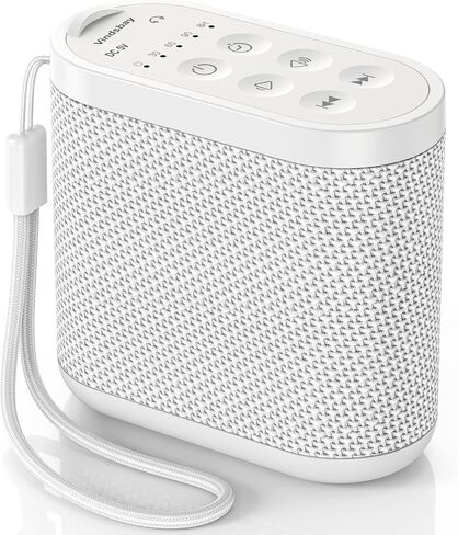 Portable Sound Machine White Noise Machine for Adults, Baby Sleeping & Travel: Super Long-Lasting & Rechargeable Battery, Headphone Jack, 21 Sounds - Noise Canceling for Office Privacy, Home, Gift in Kuwait