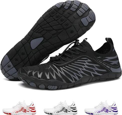 Hike Footwear Lazuli Pro Barefoot Shoes, Wide Toe Box, Trail Running | Breathable mesh, flexible arch support, stimulates blood circulation, for hiking gym & everyday walking, unisex in Saudi Arabia