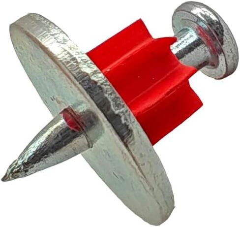 1-1/4" Powder Actuated Fasteners, Drive Pins with 1" Washer, PW125, 100pcs/pack in Saudi Arabia