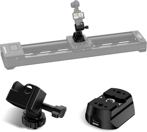 IFOOTAGE Pocket 3 Adapter for Shark Slider Nano 2 | Integrating OSMO Pocket 3 with Shark Slider Nano 2 for 4 Axes Motion Shooting, Camera Slider Accessory Adapter in Kuwait