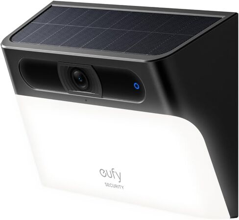 eufy Security Solar Wall Light Cam S120 (2-Pack), Solar Security Cameras Wireless Outdoor, Built-in 8GB Storage, Motion Activated Light, AI Detection, IP65 Waterproof, Spotlight, No Monthly Fee in Kuwait