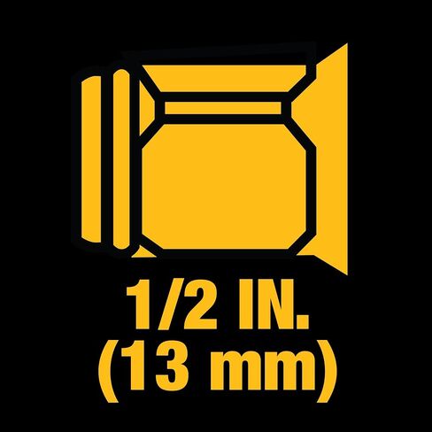 DEWALT DCF900BR 20V MAX XR Brushless High Torque Lithium-Ion 1/2 in. Cordless Impact Wrench with Hog Ring Anvil (Tool Only) (Renewed) in Kuwait