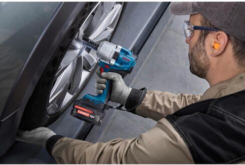 BOSCH GDS18V-780N 18V Brushless ½ In. Mid-Torque Impact Wrench with 740 Ft.-Lbs. Max Breakaway Torque and Auto Bolt Release (Bare Tool) in Kuwait