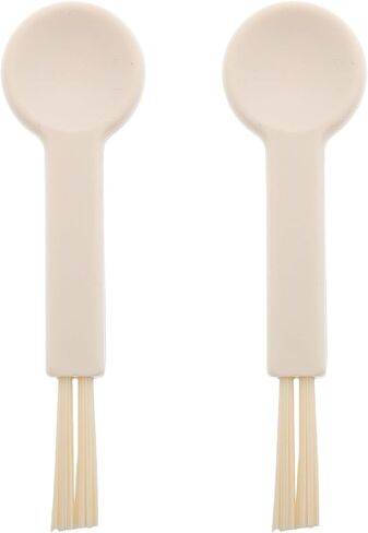 KALLORY 2pcs Multi-Function Groove Window Cleaning Brush for Home Electronics and Window Grooves, Plastic Material with Ergonomic Design for Efficient Cleaning in Household Use in Saudi Arabia