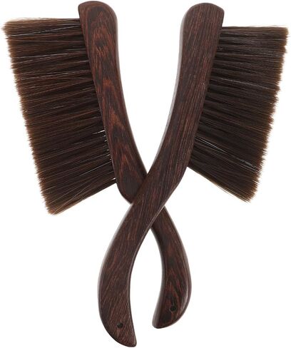 LIFKOME 2pcs Multifunctional Lampshade Cleaning Brush with Wooden Handle, Soft Horse Hair Bristles for Upholstered Furniture and Bed Frames, Gentle Dusting Tool for Cleaning Garden in Kuwait