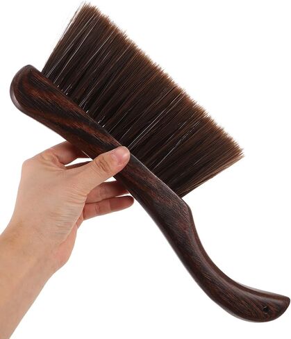 LIFKOME 2pcs Multifunctional Lampshade Cleaning Brush with Wooden Handle, Soft Horse Hair Bristles for Upholstered Furniture and Bed Frames, Gentle Dusting Tool for Cleaning Garden in Kuwait