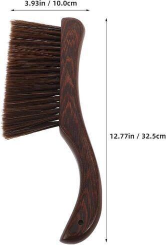 LIFKOME 2pcs Multifunctional Lampshade Cleaning Brush with Wooden Handle, Soft Horse Hair Bristles for Upholstered Furniture and Bed Frames, Gentle Dusting Tool for Cleaning Garden in Kuwait