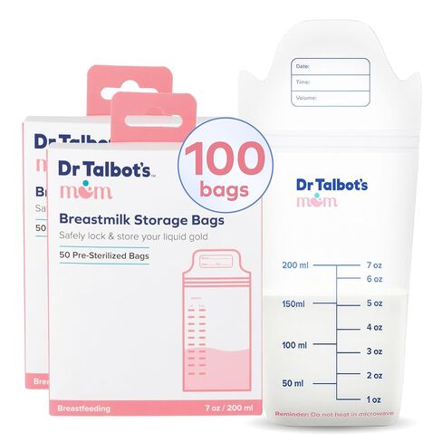 Dr. Talbot's Mom Breastmilk Storage Bags - 50 Count in Kuwait