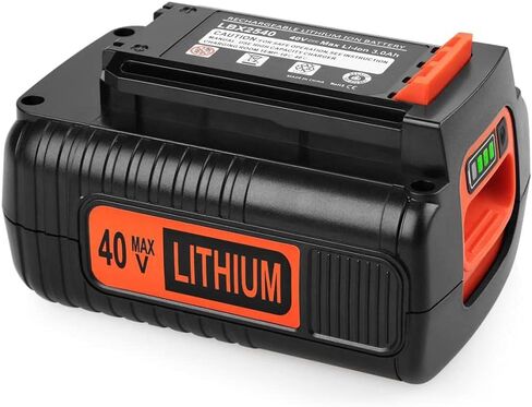 LCS36 LCS40 40V Charger Replacement for Black and Decker 40V Lithium Battery LBX1540 LBX2040 LBX2540 LBXR36 LBXR2036 Replaces Black and Decker 40V Battery Charger | Compact, Portable, Fast Charging, Efficient in Saudi Arabia