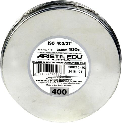 Arista EDU Ultra 400 ISO Black & White Film, 35mm x 100 ft. in Kuwait