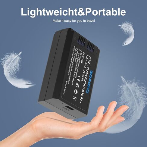 VB26B VB26A VB26 VB30 Pro Battery for GODOX V1 V1S V1N V1C V1F V1O V1 Flash and V860III V860III-S V860III-C V860III-N V860III-O V860III-F V850III Camera Flash Speedlite (1 Battery) in Saudi Arabia