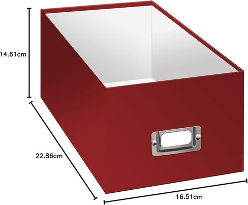 Pioneer Photo Albums BCD-1S/RD BCD-1S CD/DVD Storage Box, Bright Red in Kuwait