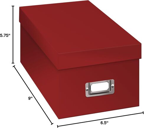 Pioneer Photo Albums BCD-1S/RD BCD-1S CD/DVD Storage Box, Bright Red in Kuwait