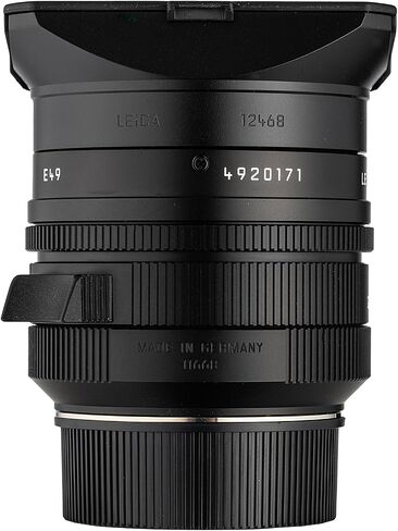 Leica Summilux-M 28mm f/1.4 ASPH. Lens (Black) Professional Wide-Angle Prime M-Mount for Low-Light, Street, Architecture, Travel & Documentary Photography (11668) + Sling Backpack + More in Kuwait