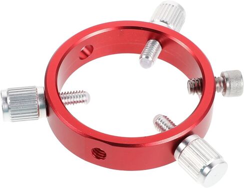 Holibanna Astrophotography Guide Ring 6 Holes Adjustable Design with M6 Screws for 30mm to 50mm Telescope Tube, Aluminum Alloy Scope Holder for Guider with High Precision Alignment in Kuwait