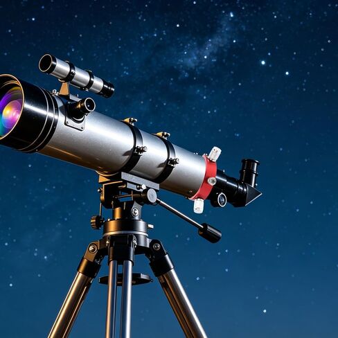 GANAZONO Astrophotography High Precision Alignment and Secure Mounting Guiding Ring with 6 Hole Adjustable Design, Aluminum Alloy Telescope Guide Bracket for Compatible with 30-50mm Guide in Kuwait