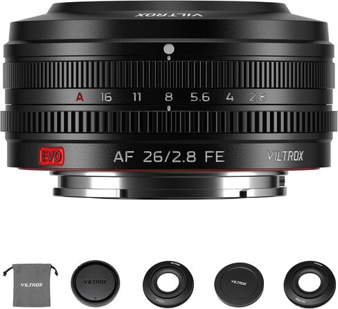 VILTROX AF 85mm F1.8 II FE Lens for Sony E Mount, f/1.8 Large Aperture Portrait Full Frame Lens with STM Motor for Sony E-Mount Camera a7IV a7CII a7RV a7S III ZV-E10 II ZV-E10 a6700 a6400 a7iii a9 A1 in Kuwait