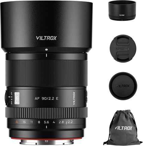 VILTROX AF 85mm F1.8 II FE Lens for Sony E Mount, f/1.8 Large Aperture Portrait Full Frame Lens with STM Motor for Sony E-Mount Camera a7IV a7CII a7RV a7S III ZV-E10 II ZV-E10 a6700 a6400 a7iii a9 A1 in Kuwait