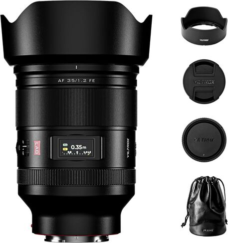 VILTROX AF 85mm F1.8 II FE Lens for Sony E Mount, f/1.8 Large Aperture Portrait Full Frame Lens with STM Motor for Sony E-Mount Camera a7IV a7CII a7RV a7S III ZV-E10 II ZV-E10 a6700 a6400 a7iii a9 A1 in Kuwait