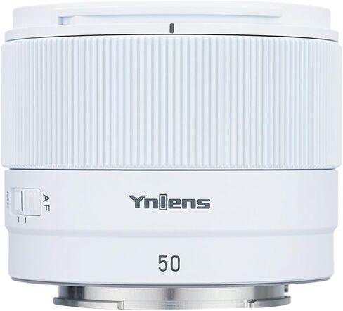 YONGNUO 50MM F1.8 Fixed Lens for Sony E Mount Cameras, AF MF APS-C Frame | YONGNUO AF 50MM F1.8 Lens for E-Mount, APSC Frame Large Aperture Lens Compatible with Sony Mirrorless Cameras in Kuwait