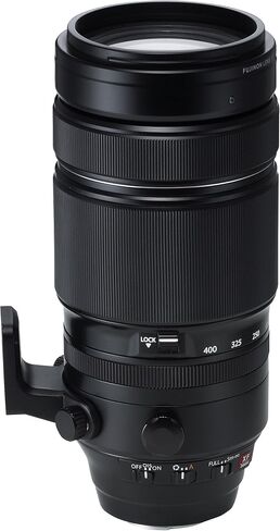Fujifilm XF 100-400mm f/4.5-5.6 R LM OIS WR Lens - Black, Telephoto, Zoom, Weather-Sealed, Robust Construction, X-Mount Lens/APS-C Format in Kuwait