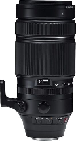 Fujifilm XF 100-400mm f/4.5-5.6 R LM OIS WR Lens - Black, Telephoto, Zoom, Weather-Sealed, Robust Construction, X-Mount Lens/APS-C Format in Kuwait