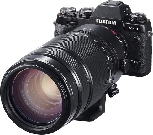 Fujifilm XF 100-400mm f/4.5-5.6 R LM OIS WR Lens - Black, Telephoto, Zoom, Weather-Sealed, Robust Construction, X-Mount Lens/APS-C Format in Kuwait