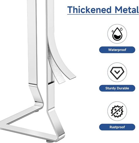 Foldable Water Bottle Drying Rack, Stainless Steel Tumbler Dryer Stand for Kitchen Counter, Multifunctional Space-Saving Cup Drainer for Bottles, Baby Bottles, Glasses & Reusable Bag (Silver, 1PC) in Kuwait