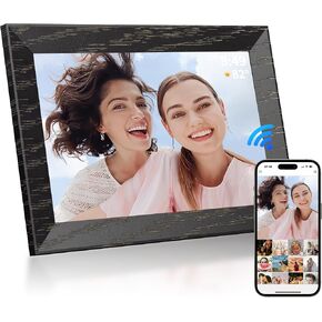 Digital Photo Frame 10.1 inch,WiFi Digital Picture Frame | 1280x800 IPS Touch Screen,Auto-Rotate,Wall Mountable,Remote Photo Video Upload,Multi-User Sharing,Home Decor & Gift in Saudi Arabia