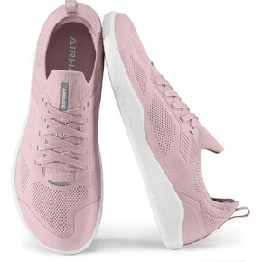 AIRHAS Womens Gym Barefoot Shoes Zero Drop Sneakers for Women Lightweight Workout Shoes(Mauve,8.5) in Kuwait