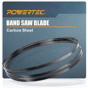 POWERTEC 56-7/8 Inch Bandsaw Blades, 1/4" x 14 TPI Band Saw Blades for Sears Craftsman, Shopcraft, and Duracraft 3-Wheel Band Saw for Woodworking, 1 Pack (13213) in Kuwait