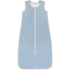 Love to Dream Baby Wearable Blanket, Sleeveless Sleep Bag, 1.5 TOG Cotton Fleece, Soft & Breathable Infant Sleeping Sack for Year-Round Use, Ideal for 64°F–72°F Dusty Blue 12-24M in Saudi Arabia
