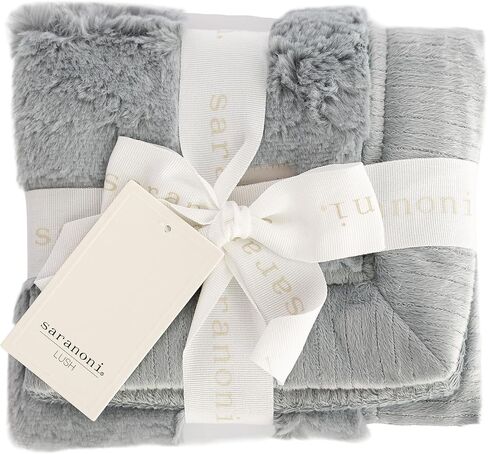 Saranoni Luxury Receiving Blankets for Babies | Ultra-Soft Lush and Boutique Quality Baby Blanket | Peach Blush - 40" x 30" | Ultra-soft receiving blanket with plush comfort and a cozy feel for newborns, infants, and everyday baby use. in Saudi Arabia