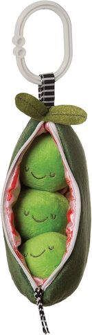 Manhattan Toy Farmer's Market Peas in A Pod Rattle, Squeaker & Travel Baby Toy in Kuwait